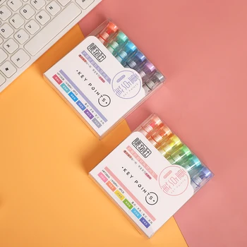 JIANWU 6pcs/set Cute Morandi Fluorescent Pen Eye Protection Colored Highlighter Pen DIY Journal Pens Kawaii Art School Supplies
JIANWU 6pcs/set Cute Morandi Fluorescent Pen Eye Protection Colored Highlighter Pen DIY Journal Pens Kawaii Art School Supplies