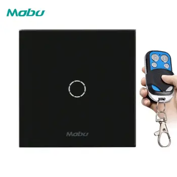 Mobu 1Gang 1-way remote control switch, EU/UK standard wall light touch switch for remote touch switches.
Mobu 1Gang 1-way remote control switch, EU/UK standard wall light touch switch for remote touch switches.