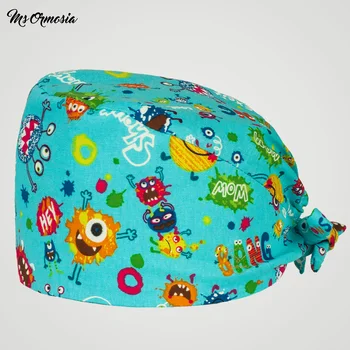 Men and women wholesale cotton scrub cap hospital medical hat printing tie elastic surgery cap pet doctor hat surgical caps new
Men and women wholesale cotton scrub cap hospital medical hat printing tie elastic surgery cap pet doctor hat surgical caps new