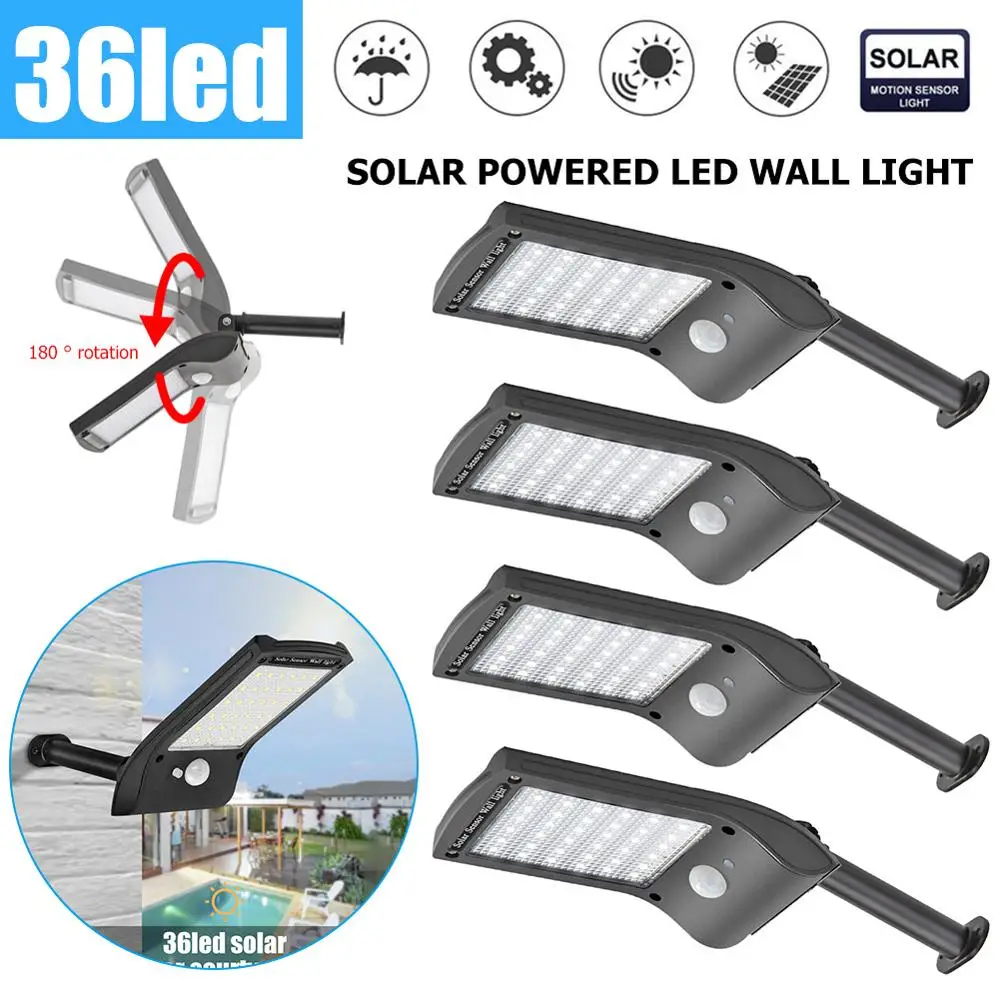 2019 New Solar Light Motion Sensor Wall Lamp IP65 Outdoor Waterproof Garden Security Light 1/2/4PCS Solar LED Street Light
2019 New Solar Light Motion Sensor Wall Lamp IP65 Outdoor Waterproof Garden Security Light 1/2/4PCS Solar LED Street Light
