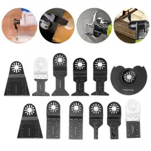 12pcs Universal Oscillating Saw Blade Multifunctional High-Carbon Steel Cutting Multi Tool
12pcs Universal Oscillating Saw Blade Multifunctional High-Carbon Steel Cutting Multi Tool