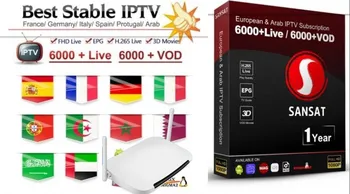 Sansat 1 Year subcsription,and Q9 android media player for 6000+ Live/Vod French Germany Italy Spain Arabic
Sansat 1 Year subcsription,and Q9 android media player for 6000+ Live/Vod French Germany Italy Spain Arabic