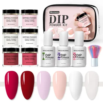 Nail Infiltrating Powder set with Bottom Sealant Desiccant kit Pure Color Lasting Flash Quick Dry Nail Dipping Powder nail art
Nail Infiltrating Powder set with Bottom Sealant Desiccant kit Pure Color Lasting Flash Quick Dry Nail Dipping Powder nail art