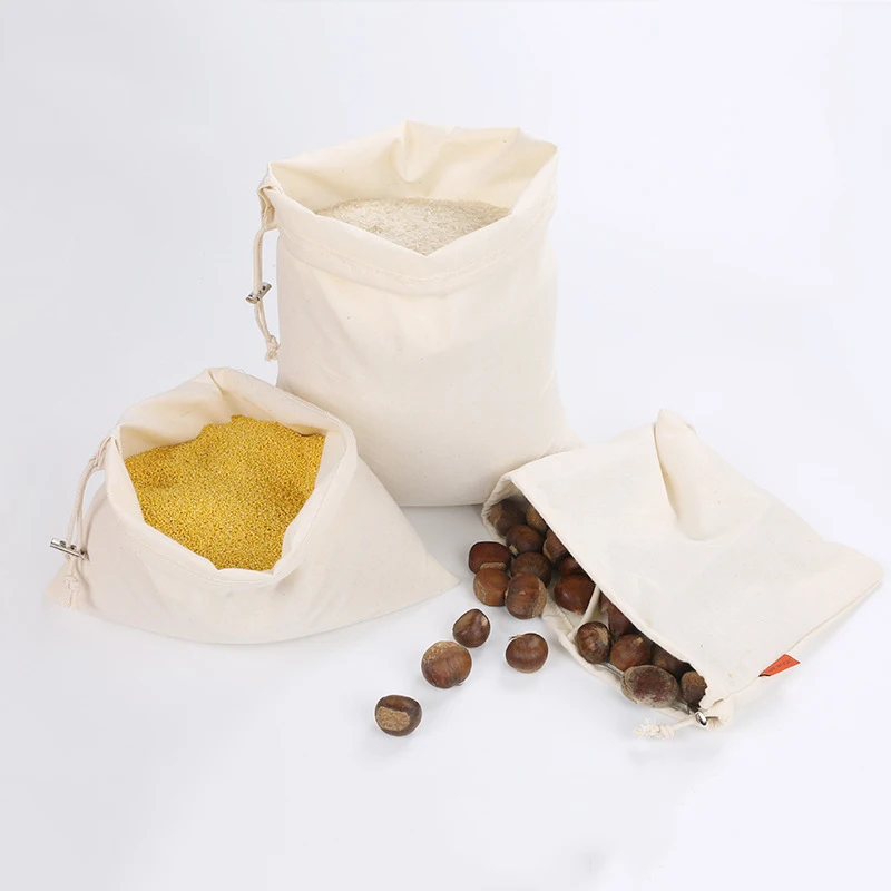 Reusable-String-Fruit-Vegetable-Rice-Bread-Bag-Grocery-Shopper-Rope-drawstring-Closure-Cotton-Home-Storage-Stuff (3)