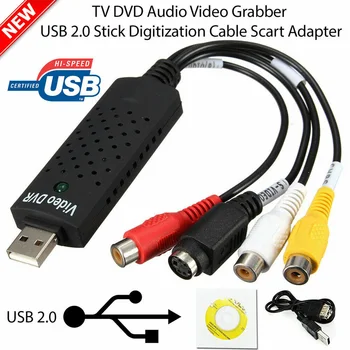 USB 2.0 Audio Television Video VHS to PC DVD VCR Converter Easy Capture Card Adapter LHB99
USB 2.0 Audio Television Video VHS to PC DVD VCR Converter Easy Capture Card Adapter LHB99