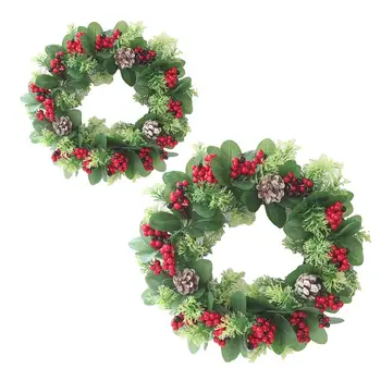 Artificial Wreaths Front Door Hanging Wreath Artificial Silk Cloth Garland Ornament For Christmas Halloween Decoration Home Deco
Artificial Wreaths Front Door Hanging Wreath Artificial Silk Cloth Garland Ornament For Christmas Halloween Decoration Home Deco