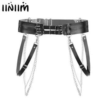 iiniim Womens Lady Fashion Punk PU Leather Body Waist Harness Belt Role Play Costume Evening Parties Clubwear Accessories
iiniim Womens Lady Fashion Punk PU Leather Body Waist Harness Belt Role Play Costume Evening Parties Clubwear Accessories