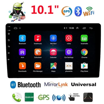 Android 9.1 2Din Car Radio GPS Navigation Multimedia Video Player Universal 10.1 Inch 2 +32G Car Stereo Autoradio Head Unit
Android 9.1 2Din Car Radio GPS Navigation Multimedia Video Player Universal 10.1 Inch 2 +32G Car Stereo Autoradio Head Unit