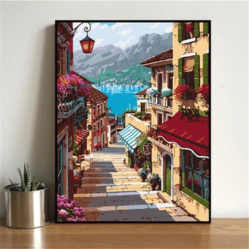 European Town Paintings By Numbers DIY Pictures Oil Coloring By Numbers Set Gift Drawing By Numbers Canvas Decor New Arrivals
European Town Paintings By Numbers DIY Pictures Oil Coloring By Numbers Set Gift Drawing By Numbers Canvas Decor New Arrivals