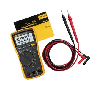 Fluke Digital-Range Multimeter Voltage-Current-Tester Auto Plus 15B+/17B+/18B+/117C multimeter
Fluke Digital-Range Multimeter Voltage-Current-Tester Auto Plus 15B+/17B+/18B+/117C multimeter