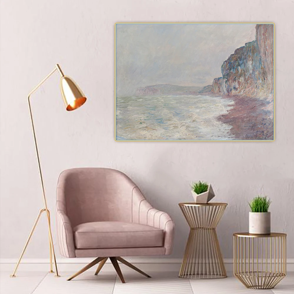 Цитон Клода монета Impression soleil levant Canvas холст искусство Масляная живопись