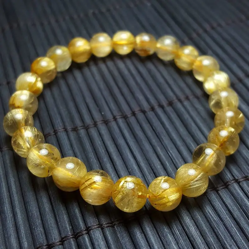 New Style Brazil Rutilated Quartz Bracelets Multi--Photo Shoot Donghaishuijing Bracelets
New Style Brazil Rutilated Quartz Bracelets Multi--Photo Shoot Donghaishuijing Bracelets