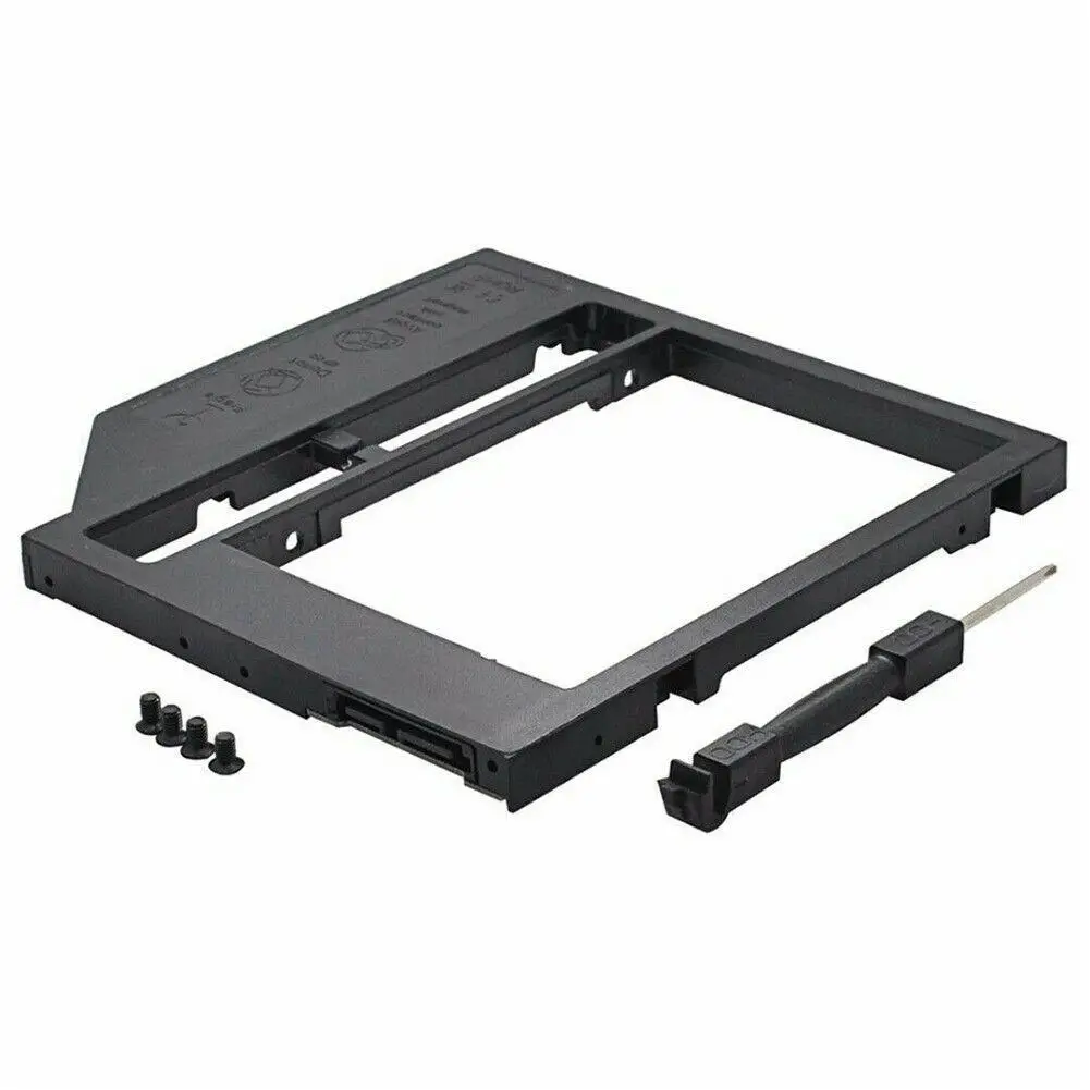 Универсальный жесткий диск 9 0 мм SATA 2nd HDD SSD 2 5 '' оптический для ноутбука Caddy