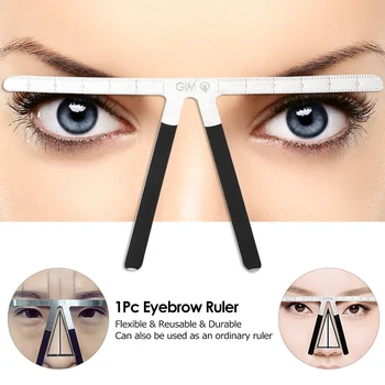 1Pc Eyebrow Ruler Tattoo Eyebrow Guide Positioning Ruler Permanent Measurement Eyebrow Grooming Shaper Eyebrow Tattooing Tool
1Pc Eyebrow Ruler Tattoo Eyebrow Guide Positioning Ruler Permanent Measurement Eyebrow Grooming Shaper Eyebrow Tattooing Tool
