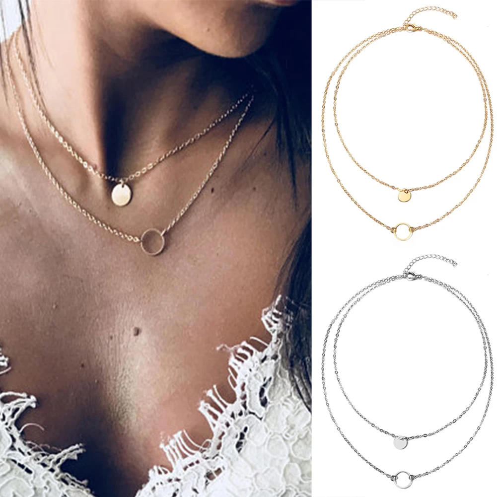2019 New Fashion Sequins Multi-Layer Long Necklaces Pendant Necklace For Women Double Layered Charm Party Gold Silver Pendants
2019 New Fashion Sequins Multi-Layer Long Necklaces Pendant Necklace For Women Double Layered Charm Party Gold Silver Pendants
