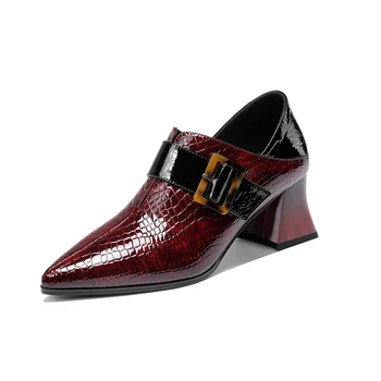 Brand Design Woman Pointed Toe Strange Heels Pumps New Arrival Spring Summer Single Shoes Fashion Elegant Shoes Woman
Brand Design Woman Pointed Toe Strange Heels Pumps New Arrival Spring Summer Single Shoes Fashion Elegant Shoes Woman