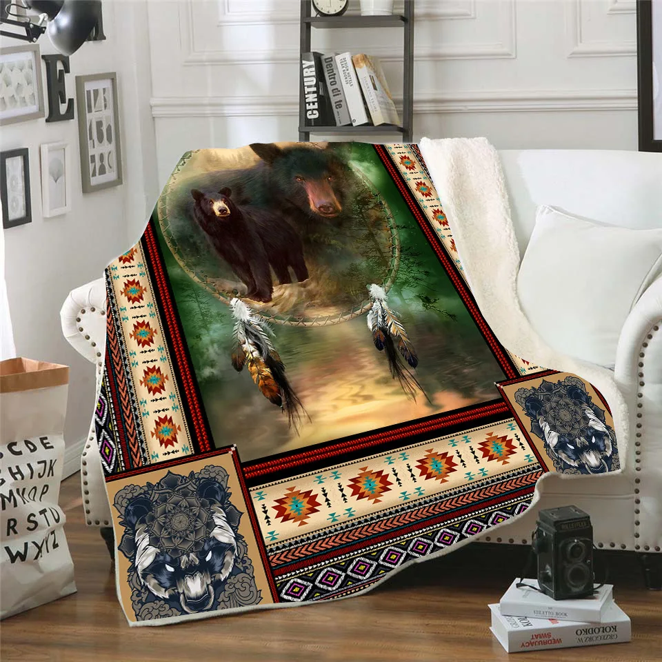 Bear 3D Printed Fleece blanket for Picnic Thick Fashionable Bedspread Sherpa Throw Blanket Drop Shipping 04
Bear 3D Printed Fleece blanket for Picnic Thick Fashionable Bedspread Sherpa Throw Blanket Drop Shipping 04