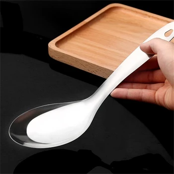 High Quality Durable Stainless Steel Large Rice Soup Serving Spoon Non-stick Pan Kitchen Tool Kitchen Tableware Spoons
High Quality Durable Stainless Steel Large Rice Soup Serving Spoon Non-stick Pan Kitchen Tool Kitchen Tableware Spoons