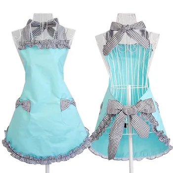 Solid Color Plaid Bow Pocket Cute Sexy Apron For Women Coffee Restaurant Kitchen Waiter Apron Manicure Home Clean Chef Apron
Solid Color Plaid Bow Pocket Cute Sexy Apron For Women Coffee Restaurant Kitchen Waiter Apron Manicure Home Clean Chef Apron