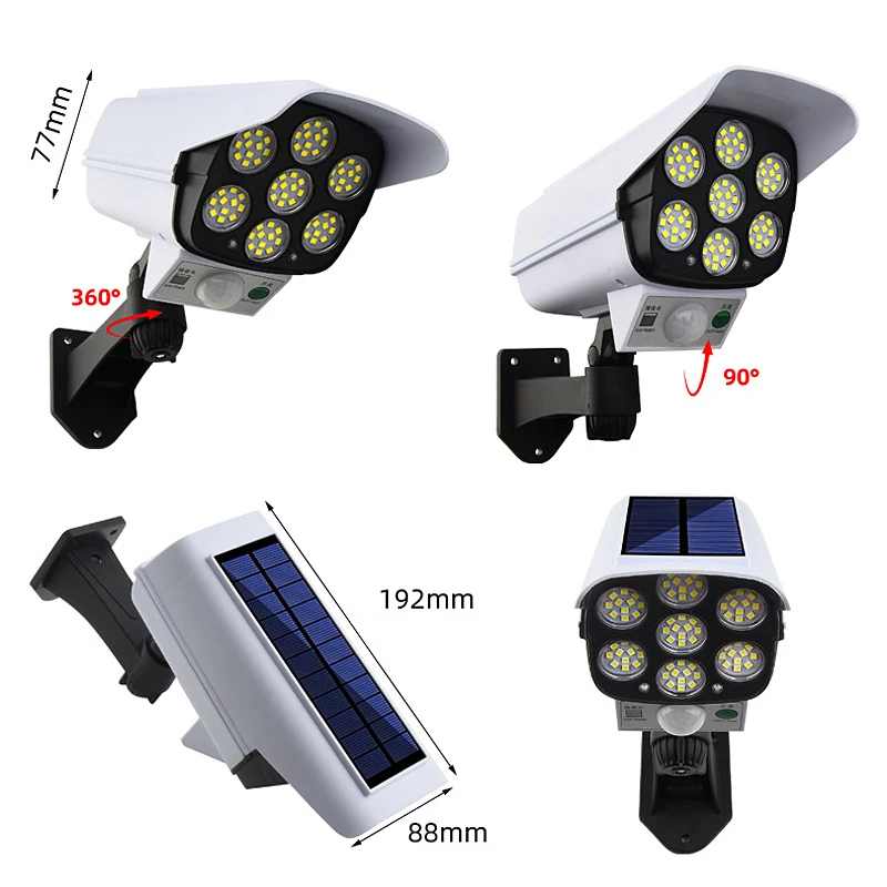 Three-mode waterproof solar wall light for courtyard garden LED outdoor security channel lighting path
Three-mode waterproof solar wall light for courtyard garden LED outdoor security channel lighting path