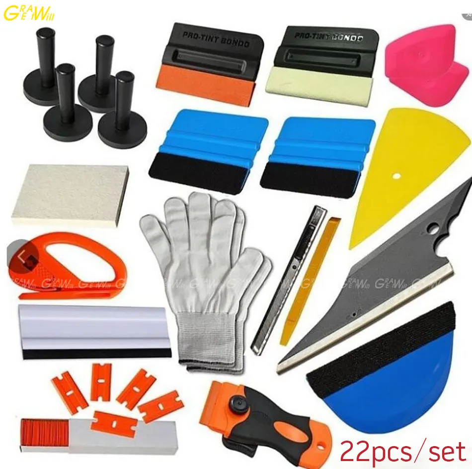 2019 Car Styling Tool Set Car Magnet Holder Vinyl Cutter Knife Wrapping Scraper Squeegee Gloves Vinyl Car Wrap Kit Tinting Tool
2019 Car Styling Tool Set Car Magnet Holder Vinyl Cutter Knife Wrapping Scraper Squeegee Gloves Vinyl Car Wrap Kit Tinting Tool