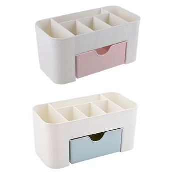 2x Cosmetic Case Lipstick Cases Sundries Case Small Objects Box Wholesale Desktop Organizer Blue & Pink
2x Cosmetic Case Lipstick Cases Sundries Case Small Objects Box Wholesale Desktop Organizer Blue & Pink