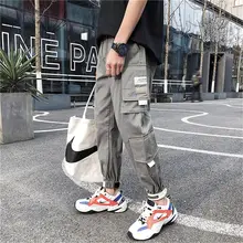 Fashion Men's Multi Pockets Cargo Pants Loose Casual Pants Student Capri Drawstring Sweatpants Joggers Trouser Streetwear Mens
Fashion Men's Multi Pockets Cargo Pants Loose Casual Pants Student Capri Drawstring Sweatpants Joggers Trouser Streetwear Mens
