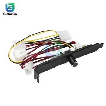 3 Channels PC Cooler Cooling Fan Speed Controller for CPU Temperature Control Regulation 12V 3 pin
3 Channels PC Cooler Cooling Fan Speed Controller for CPU Temperature Control Regulation 12V 3 pin