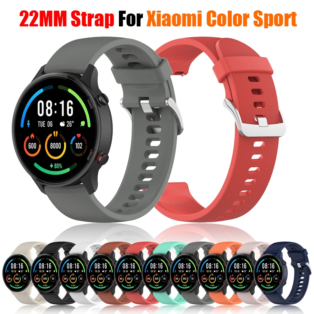 22mm For Xiaomi Watch Color sports edition Strap For Amazfit GTR 47mm Silicone Band Replacement Bracelet Watchbands Wristband
22mm For Xiaomi Watch Color sports edition Strap For Amazfit GTR 47mm Silicone Band Replacement Bracelet Watchbands Wristband