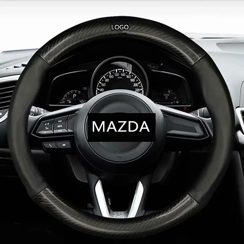 Car Steering-wheels Cover 37 38cm 15" for Mazda6 Atenza Demio Axela/Mazda3 8 CX-3 CX-4 CX-5 CX-8 CX-9 BT-50 Mazda5 MPV Premacy
Car Steering-wheels Cover 37 38cm 15" for Mazda6 Atenza Demio Axela/Mazda3 8 CX-3 CX-4 CX-5 CX-8 CX-9 BT-50 Mazda5 MPV Premacy