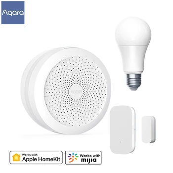 Original Aqara Smart Home Set Hub Gateway LED Bulb Window Door Sensor Works with Apple HomeKit Mijia APP
Original Aqara Smart Home Set Hub Gateway LED Bulb Window Door Sensor Works with Apple HomeKit Mijia APP
