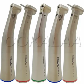 Dental 1:5 Increasing Red Ring Contra Angle Low Speed Quattro Water Spray low Push Handpiece With Optic Fiber For E-TYPE Motor
Dental 1:5 Increasing Red Ring Contra Angle Low Speed Quattro Water Spray low Push Handpiece With Optic Fiber For E-TYPE Motor