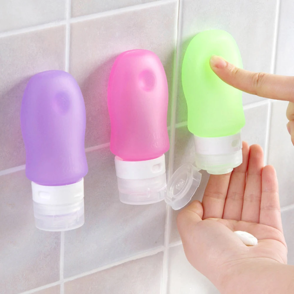 37ml 60ml 89ml Refillable Bottles Travel Containers Portable Soft Silicone Containers Travel Bottles Squeezable With Suction Cup
37ml 60ml 89ml Refillable Bottles Travel Containers Portable Soft Silicone Containers Travel Bottles Squeezable With Suction Cup