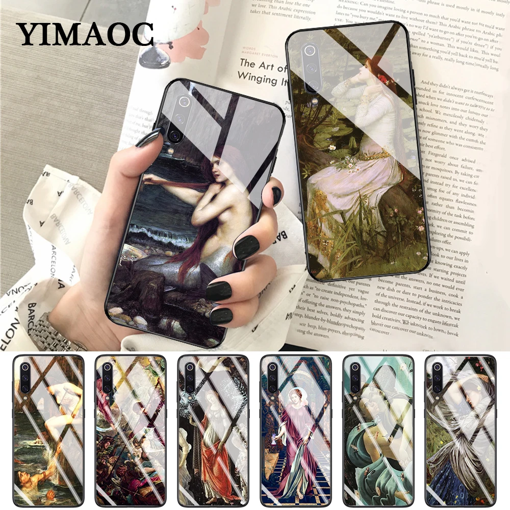 Фото YIMAOC Art Paintings The Birth Of Venus Glass Case for Xiaomi Redmi 4X 6A note 5 6 7 Pro Mi 8 9 Lite A1 A2 F1 | Отзывы и видеообзор (4000033592864)