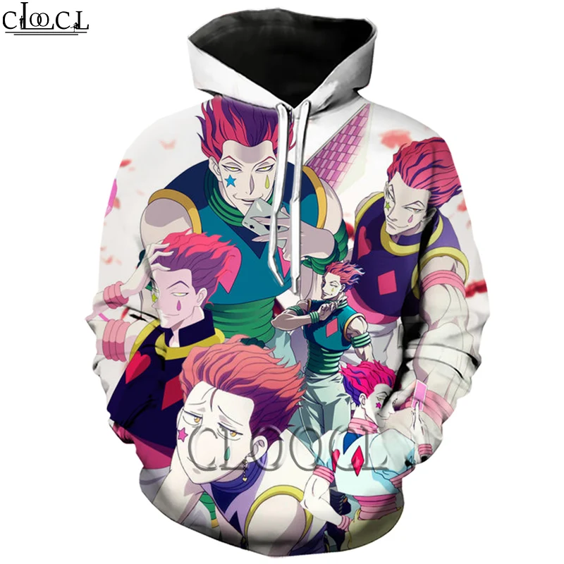 CLOOCL Newest Japanese Anime Hunter X Hunter Hoodies For Women Men Hoodie 3D Print Fashion Hoody Pullover Hip Hop Hooded Tops
CLOOCL Newest Japanese Anime Hunter X Hunter Hoodies For Women Men Hoodie 3D Print Fashion Hoody Pullover Hip Hop Hooded Tops