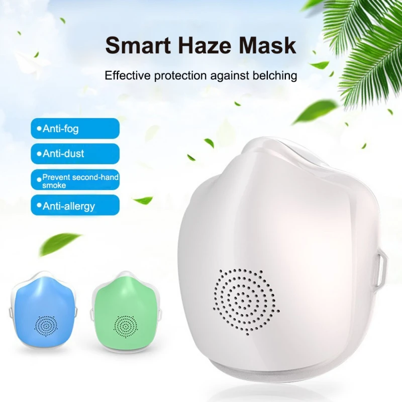 Portable Smart Air Supply Electric Mask Air Purifying Mask Anti Pollution Mask With 2 Filter replacement
Portable Smart Air Supply Electric Mask Air Purifying Mask Anti Pollution Mask With 2 Filter replacement