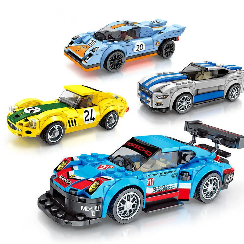 Small particle racing block Children's educational toys Assembly of building blocks
Small particle racing block Children's educational toys Assembly of building blocks