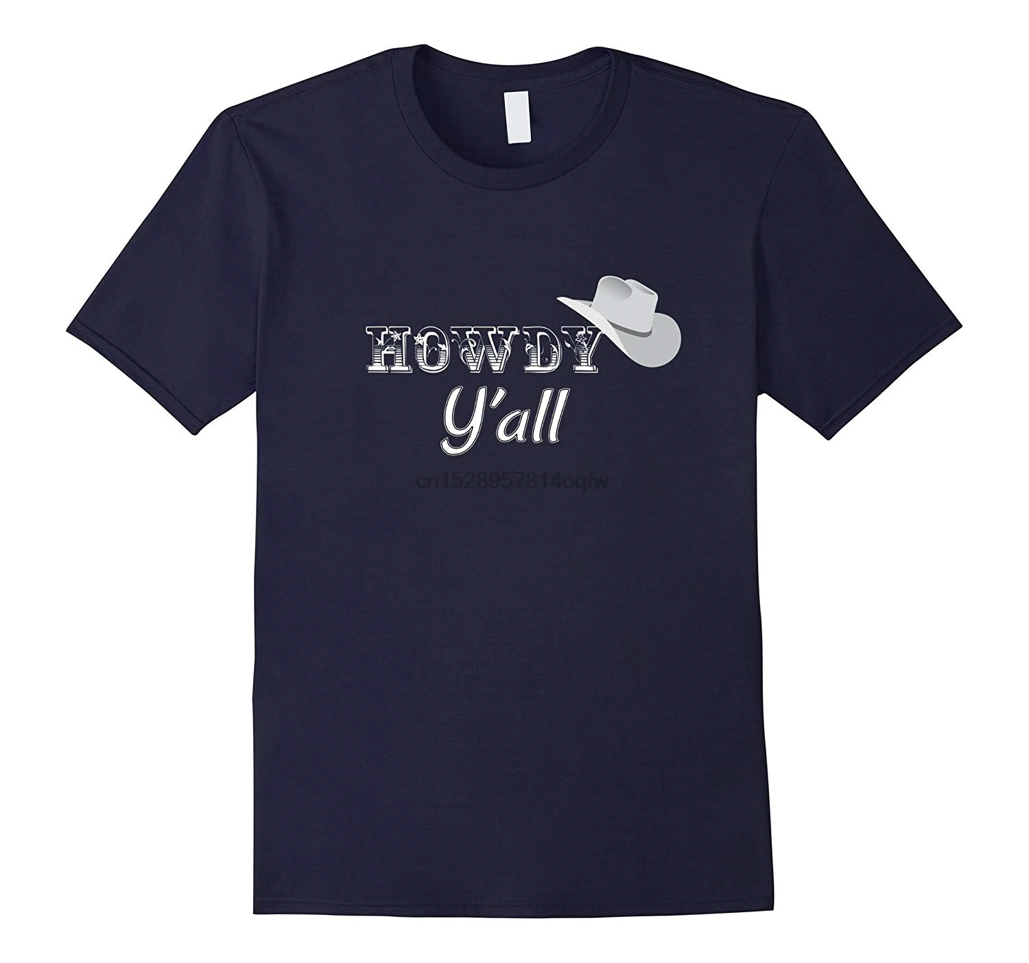 Фото Мужская футболка Howdy Yɺll Cowboy Hat t-shirt-RT женские футболки | одежда