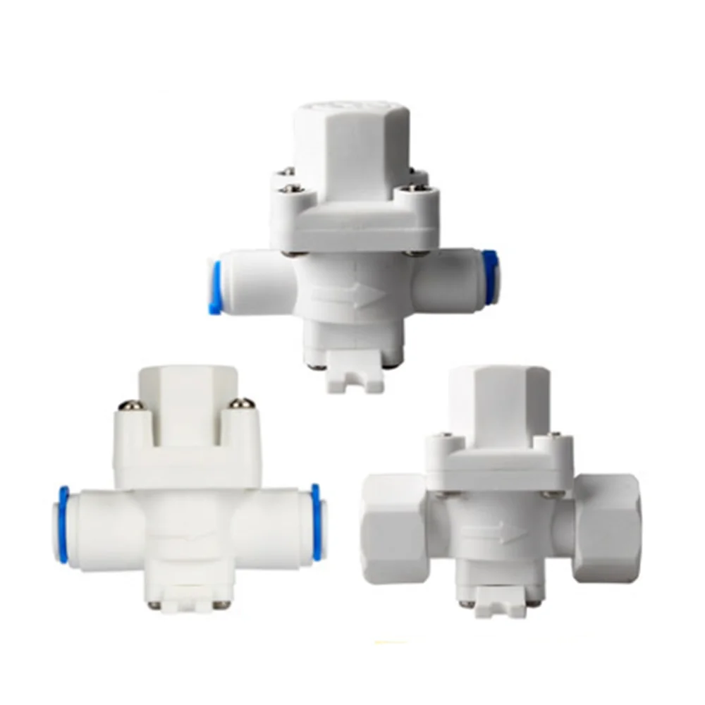 RO Water Pressure Relief Valve Water Pressure Reducing Regulator 1/4" 3/8" OD Hose Quick Connection RO Reverse Osmosis System
RO Water Pressure Relief Valve Water Pressure Reducing Regulator 1/4" 3/8" OD Hose Quick Connection RO Reverse Osmosis System