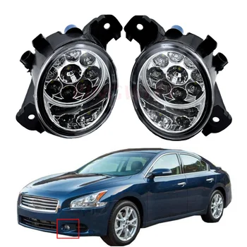 2pcs (Left + Right) Car styling LED Fog light H11 Halogen lamp 12V For N-issan Maxima 2009 2010 2011 2012 2013 2014 2015
2pcs (Left + Right) Car styling LED Fog light H11 Halogen lamp 12V For N-issan Maxima 2009 2010 2011 2012 2013 2014 2015