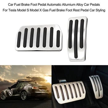 New Car Fuel Brake Foot Pedal Automatic Allumium Car Pedals For Tesla Model S Model X Gas Fuel Brake Foot Rest Pedal Car Styling
New Car Fuel Brake Foot Pedal Automatic Allumium Car Pedals For Tesla Model S Model X Gas Fuel Brake Foot Rest Pedal Car Styling
