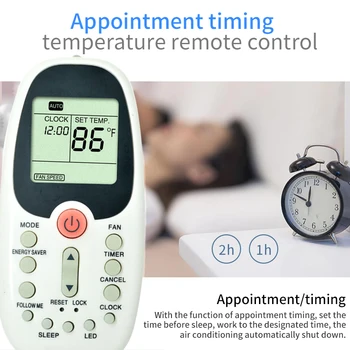 Air Conditioner Controller For Midea Air Conditioner R06/BG RO6/BGE R06/BGCE timer function for home office living room white
Air Conditioner Controller For Midea Air Conditioner R06/BG RO6/BGE R06/BGCE timer function for home office living room white