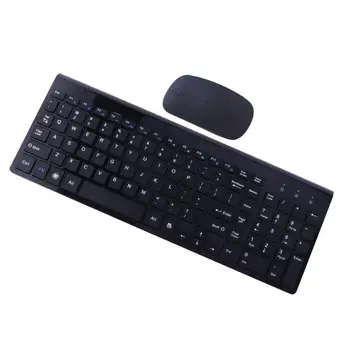 2.4G Wireless Silent Keyboard and Mouse Mini Multimedia Full-size Keyboard Mouse Combo Set For Notebook Laptop Desktop PC
2.4G Wireless Silent Keyboard and Mouse Mini Multimedia Full-size Keyboard Mouse Combo Set For Notebook Laptop Desktop PC