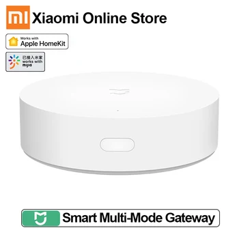 New Xiaomi Mijia Smart Multi-Mode Gateway Voice Remote Control Automation work with ZigBee 3.0 WIFI Bluetooth Mesh Smart Devices
New Xiaomi Mijia Smart Multi-Mode Gateway Voice Remote Control Automation work with ZigBee 3.0 WIFI Bluetooth Mesh Smart Devices