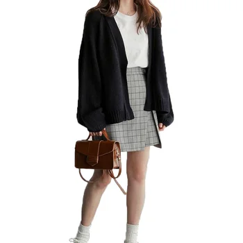 BADAMANA Vintage women knitted Commute Cardigan sweater jumper Casual female Spring Winter Sweater for Women
BADAMANA Vintage women knitted Commute Cardigan sweater jumper Casual female Spring Winter Sweater for Women