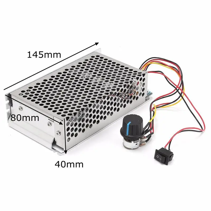 10-30V 100A 3000W Programable Reversible DC Motor PWM Control Speed Controller