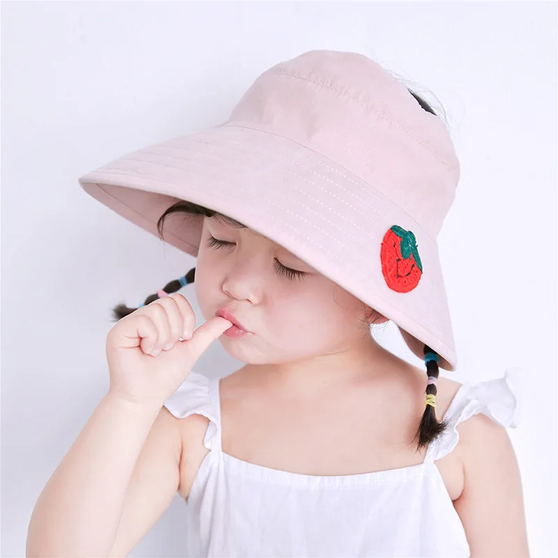 Oloey Baby Summer Cute Embroidery Empty Top Hat Childrens Fruit Daisy Frog Styles Plaid Sunscreen Beach Caps Solid Big Brim Hat
Oloey Baby Summer Cute Embroidery Empty Top Hat Childrens Fruit Daisy Frog Styles Plaid Sunscreen Beach Caps Solid Big Brim Hat