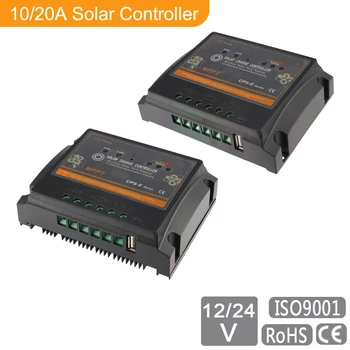 20A/10A Auto Solar Charge Controller MPPT W/ USB 5V Output Solar Panel 12v 24v Regulator Solar Battery
20A/10A Auto Solar Charge Controller MPPT W/ USB 5V Output Solar Panel 12v 24v Regulator Solar Battery