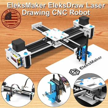 

12V 5A 28cmx20cm Mini XY 2 Axis CNC Plotter Pen USB DIY Laser Engraving Machine Desktop Drawing Robot Area Printer Engraver