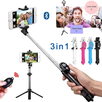 3 in 1 Wireless Bluetooth Selfie Stick Mini Extendable Selfie Tripod with Remote Control QJY99
3 in 1 Wireless Bluetooth Selfie Stick Mini Extendable Selfie Tripod with Remote Control QJY99